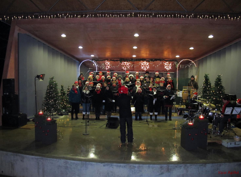 7 December 2012  Koor Ap-Art in actie