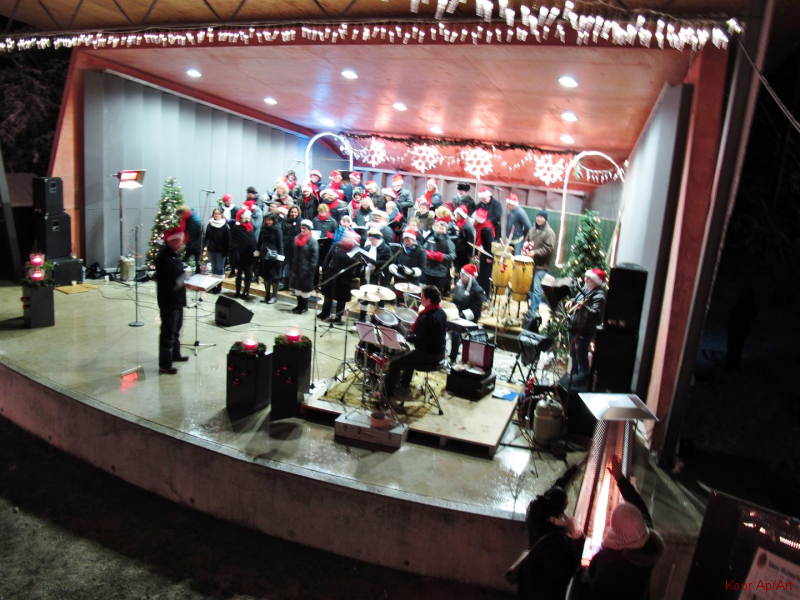 7 December 2012  Koor Ap-Art in actie