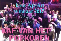 Kaf van het Koren Sing en Swing popkorenfestival Groesbeek maart 2017